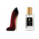 Nr715 smaržas, ko iedvesmoja Herrera - Good Girl Velvet Fatale 33 ml EDP FP715-33 French Perfumes